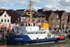Trischen is the last in a trio of versatile flat-bottomed workboats (Photo Brunckhorst-LKN.SH)