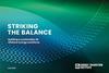 The image is on the front cover of the Striking the Balance report