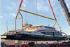 Osprey accepted a scope of work from Wight Shipyard to move the vessel from the shed where it was built to the water at Venture Quays