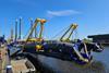 The CSD500 is customised for a max dredging depth of 16m