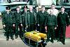 The Russian Navy recovery team.