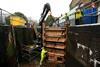 New lock gates being fitted at Camden (Canal & River Trust)