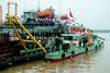 The HP05, built in Vietnam using an engineered package from Damen Dredging Equipment, is handed over at the Ben Kien shipyard in Hai Phong.