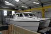 RV1101 is seen in BW SeaCat’s shed only days ahead of its launch in time to appear at Seawork 2013