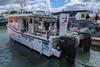 The Swiftcraft on display at Seawork has been recently bought for fisheries patrol on the East Coast of England