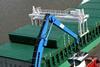 One of ABP’s Liebherr A 944 c HD Litronic material handlers in operation at the Port of Immingham.