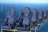 The Recaro Sun Marine passenger seats were launched at Seawork this year