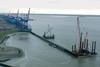 ContainerTerminal dredging in Bremerhaven. Hol Blank will ease the task.