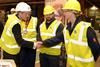 UK Government’s Secretary of State for Defence toured Babcock’s Appledore facility in North Devon