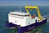 The ship is intended to reduce the cost of installing tidal energy farms