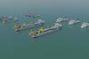 An artist's impression suggests the scope of Seatools' order from Jan De Nul.