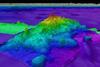 The image shows the third of four seamounts discovered by the Seabed 360 project
