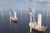 Cadeler jack-up offshore windfarm installation vessels