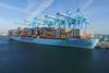 A new record has been set at Maasvlakte II loading the ‘Madison Maersk’