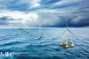 Artist's representation of EMEC National Floating Wind Test Centre (1)