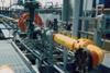 A marine dock skid supplied by Callidus Technologies Ltd.