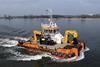 Leask Marine's Multi Cat 'C-Force' was delivered just six weeks after ordering (Damen)