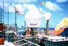 The new stabilised antenna system is for maritime use.