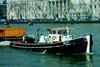 Tug Merit carried out an unusual rescue operation at Londons Tower Bridge.