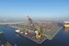There is 800m of quayside available at Dutch Offshore Base
