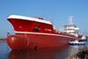 The hull was built at the STX yard in Romania, with the fitting out done at the STX yard in Lorient