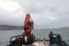 ADCP rigs just prior to deployment off Fairhead, NE Antrim coast, N.Ireland