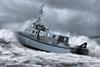 'HMS Magpie' in rough water trials off Ireland's Atlantic coast