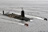Royal Navy nuclear submarine