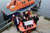 The participants raised a combined total of £2,000 for the Royal National Lifeboat Institution
