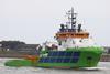 Fairmount Marine’s super-tug Fairmount Sherpa is seen arriving in Rotterdam earlier this year. Photo by Peter Barker