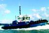 The first Ramparts 2400 tug has been named Blackadder.