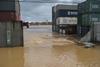 A flash flood caused harbour siltation of up to 4m in the Port of Itajai.