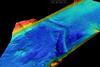 The Maeslantkering storm surge barrier in Rotterdam seen via data collected using the SONIC2022 at 400 kHz.