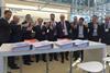The agreement between Jan De Nul Group and Dong Energy was officially signed at Dong Energy's exhibition stand at EWEA 2015