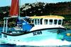 Keith and Michael Isles took just over 2,000 hours to build their fishing boat Lorraine Ruth.