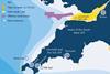 The Celtic Sea area between Cornwall and Pembrokeshire, and the Bristol Channel have fantastic marine energy resources