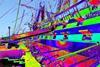 Pointools point cloud processing software was used as the foundation to create the highly accurate elevation models of the port and starboard hull sides as well as producing 3D coordinates for over 430 key points across the historic vessel’s hull.