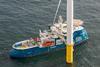 ‘Windea La Cour’ at work on the Gemini offshore wind farm
