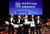 Representatives for the 5 Dutch Maritime Awards winners for 2021