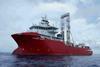 Fugro Scout geotechnical vessel