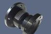 The Marinflex coupling is comprised of crownsplined hubs and sleeves with cartridge seals and DIN or SAE standard flanges