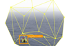 Graphic showing data points and a casualty in the water