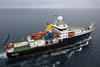 RRS Discovery received a comprehensive package of deck equipment supplied by Industrias Ferri S.A.