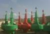 Ten Sealite’s Nautilus 2200 Ocean Buoys in addition to 18 other Sealite buoys now mark the way into Dighi Port in India.