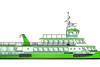 An extra deck for Spirit of Portsmouth will bring passenger capacity to 300.
