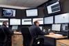 Imtech Marine’s monitoring station.