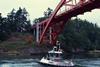 The little BRAtt arrives in US waters on a 110 mile maiden voyage.