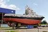 PELLA Shipyard prepares the RB-413 for launching (PELLA Shipyard)
