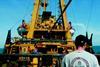 Titan s salvage team used the tug Posejdon to pull the beached freighter Spruttenberg free.