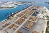Grand Bahama is a busy port handling callers including container and cruise ships (Freeport Container Port)